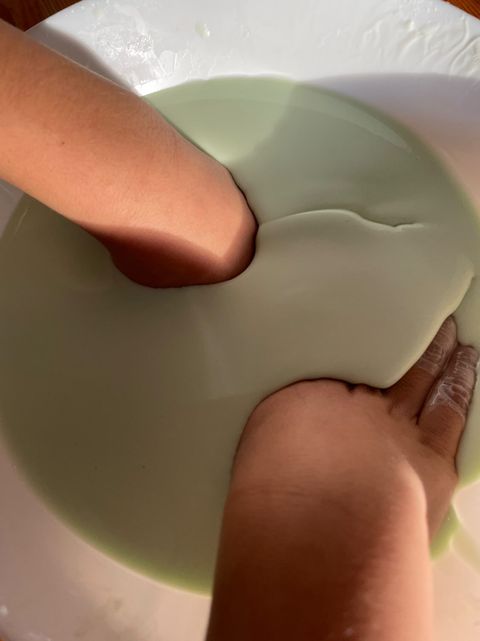 Geisterspucke, Experiment