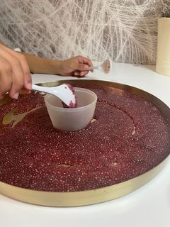 Chiasamenschleim das perfekte Sensorikspiel für Kinder