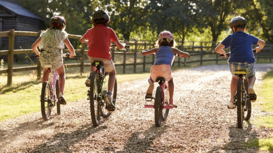 Fahrradtouren mit Kindern