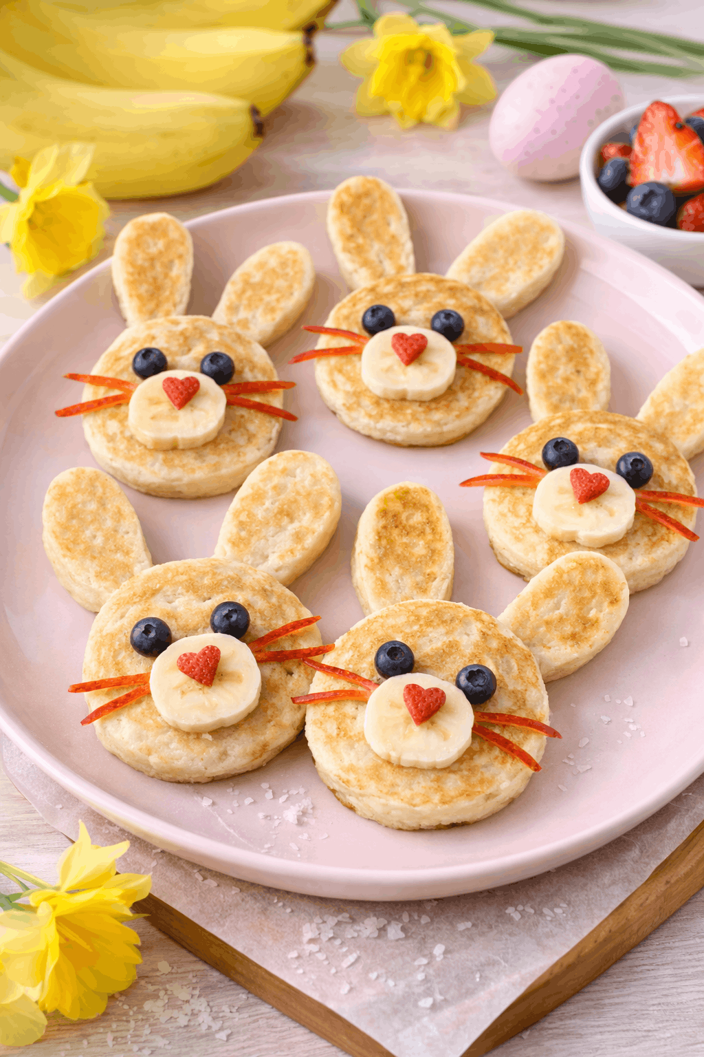 Bananen-Hasen-Pancakes – Frühstück mit Wow- Effekt